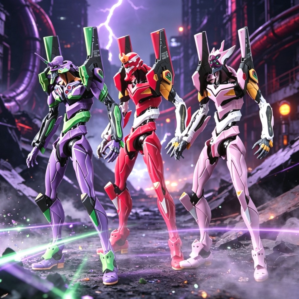 Model Kit Gurren Lagann - 21cm Anime New Century Evangelion Figure