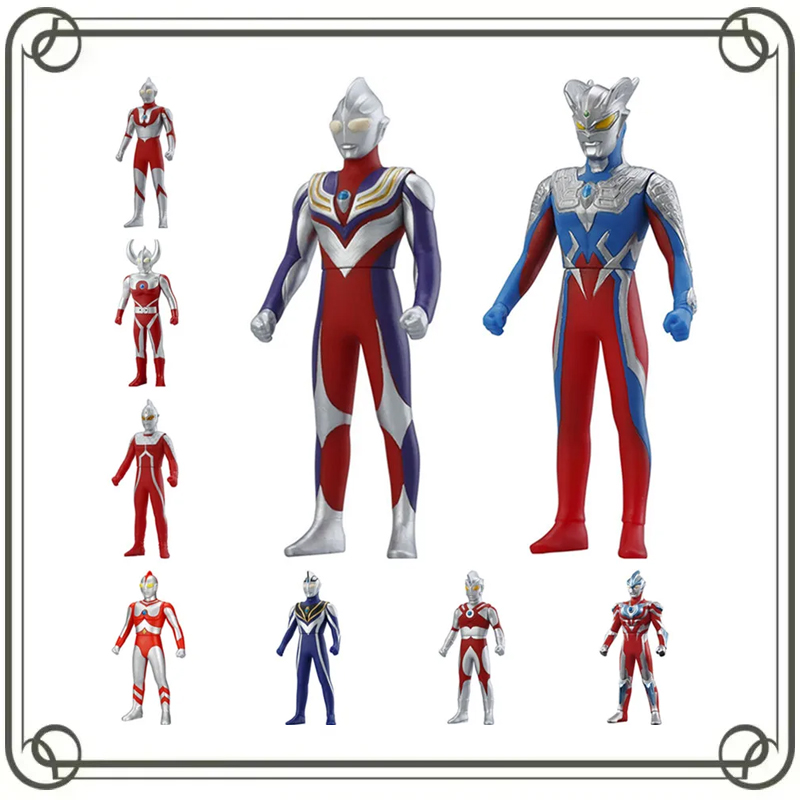 Model Kit Ultraman - BANDAI Ultraman Tiga Seven Zoffy Ace