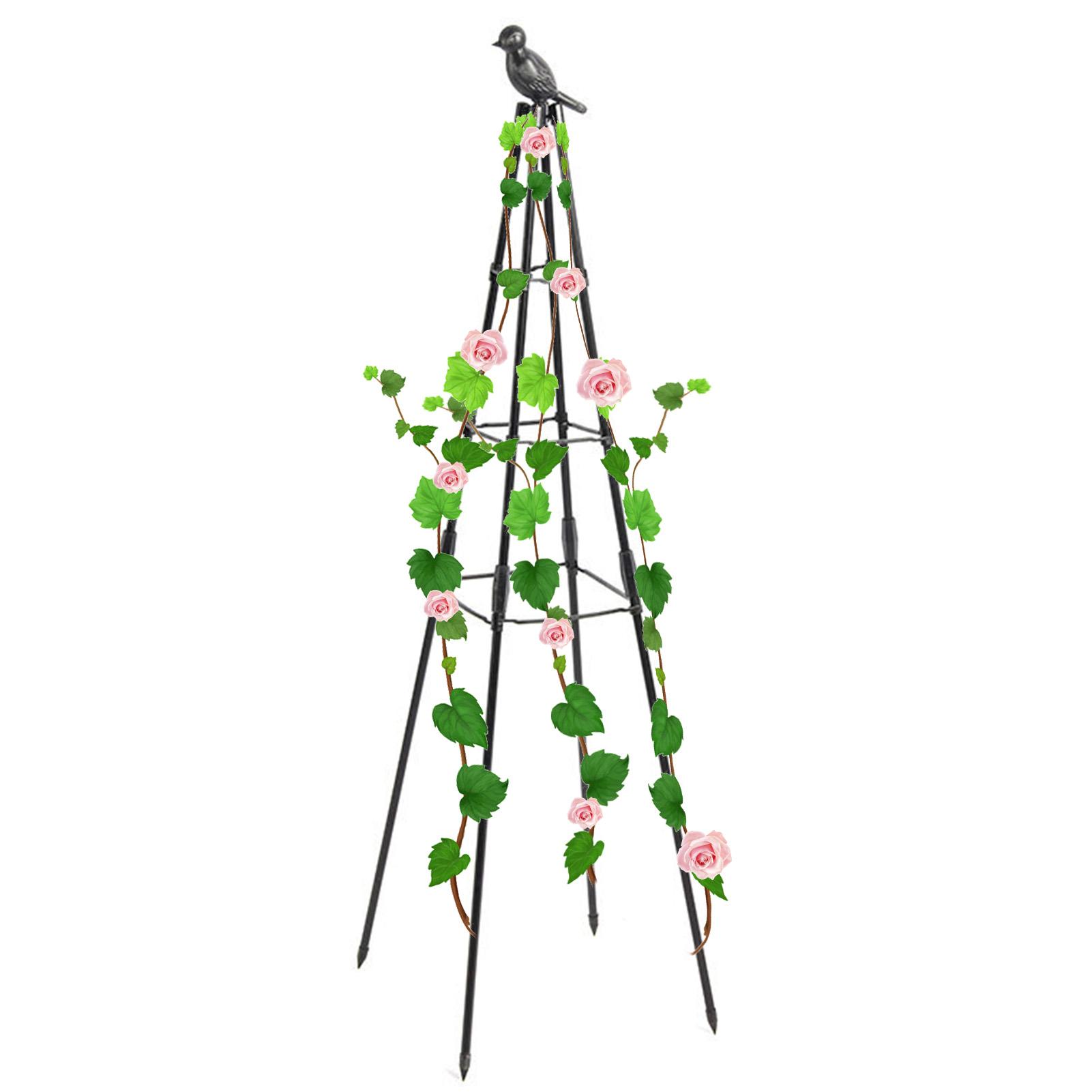 Model Kit Obelisk - 160cm Metal Garden Obelisk Trellis Plant
