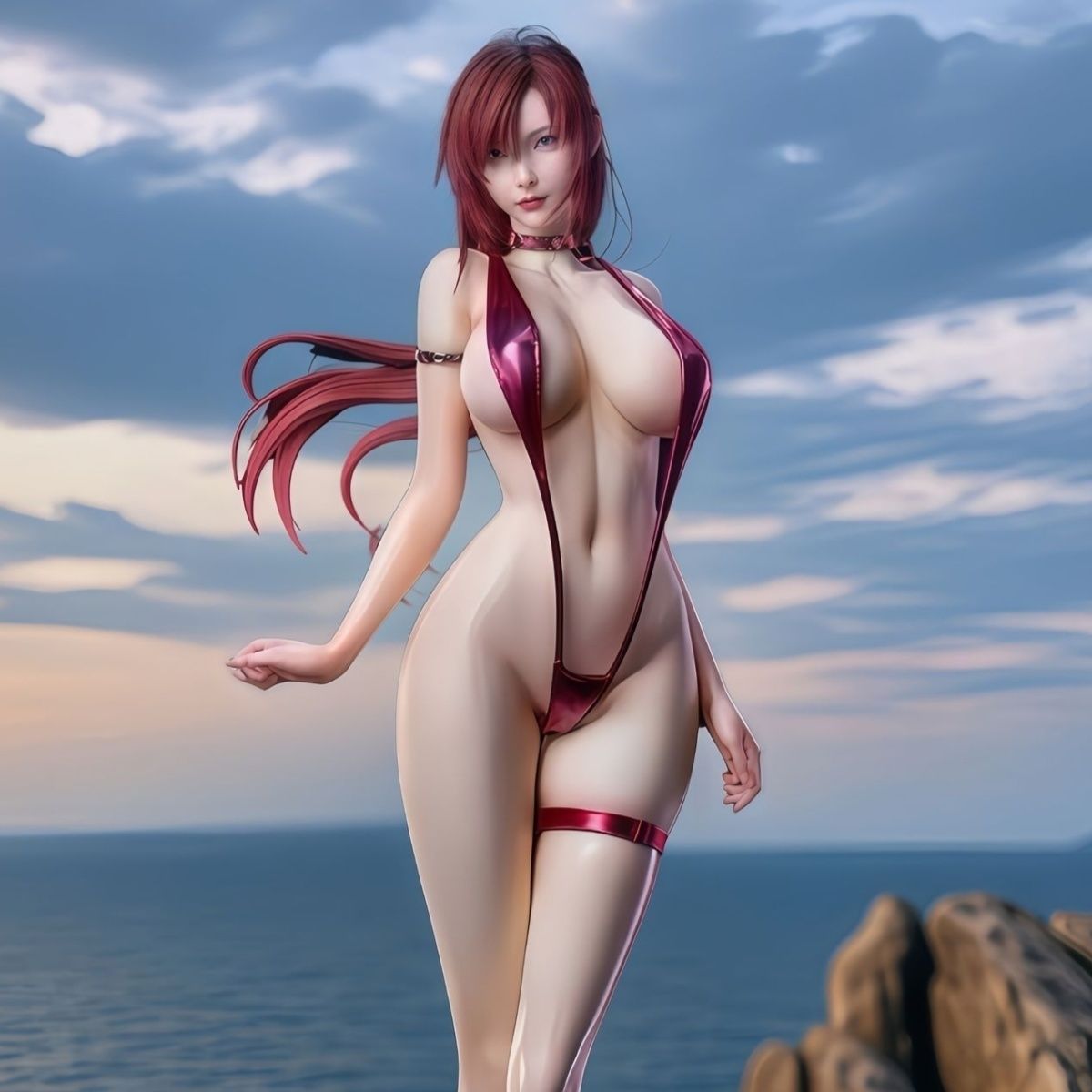 Gk 1/4 Mari Makinami Illustrio - Model Kit Anubis review and price