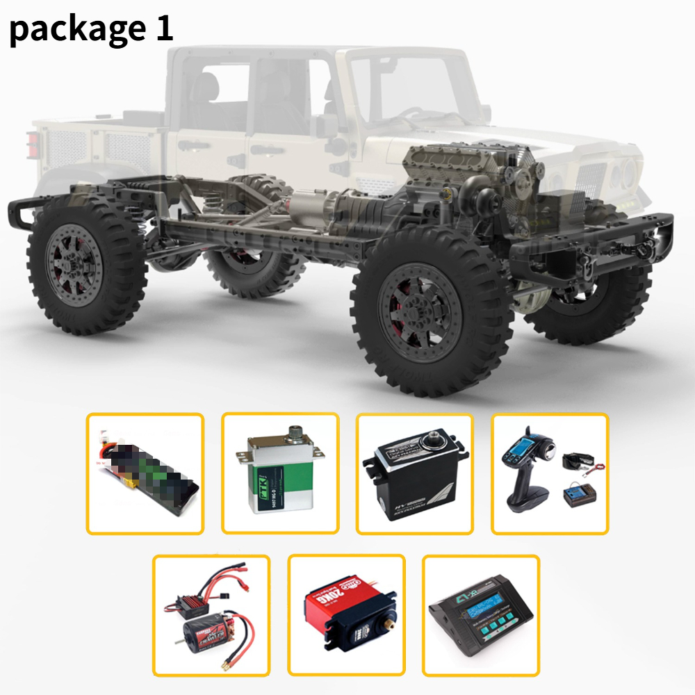 TWOLF 1/10 TW-715 4WD Frame Fu - Model Kit Engine V8 review and price