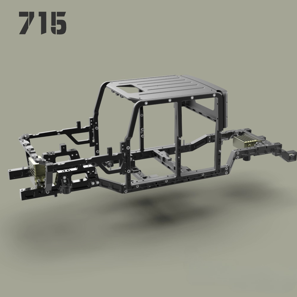 TWOLF 1/10 TW-715 4WD Frame Fu - Model Kit Engine V8 review and price