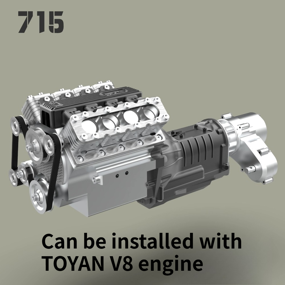 TWOLF 1/10 TW-715 4WD Frame Fu - Model Kit Engine V8 review and price
