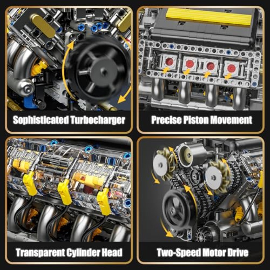 V8 Engine Model Kit that Runs, - Model Kit Engine V8 review and price
