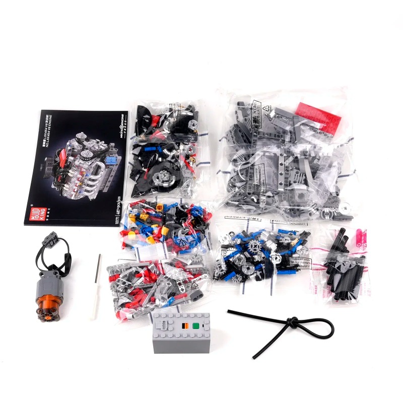 Mould King 10171 LSX454 V8 Eng - Model Kit Engine V8 review and price