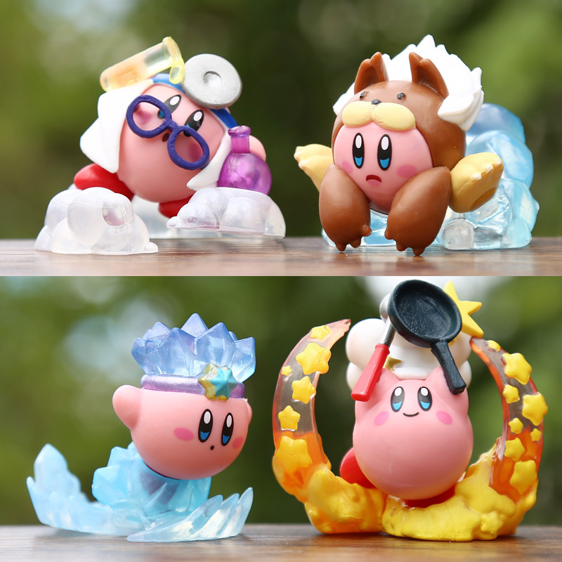 4pcs/set Anime Kirby Figure Bi - Model Kit Kirby review and price