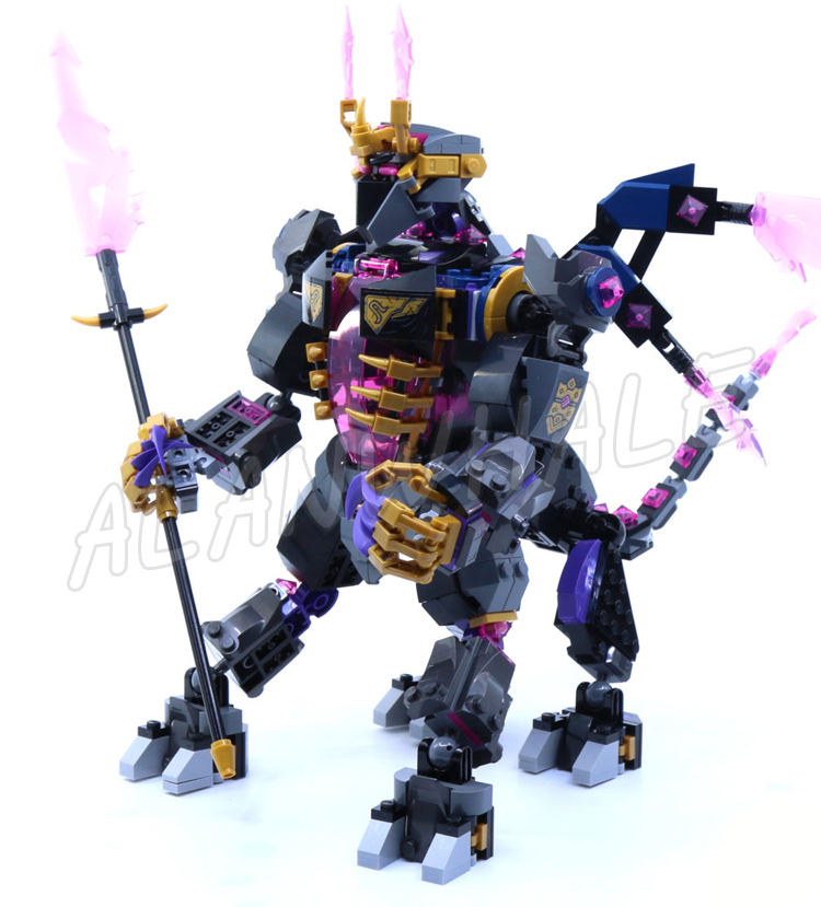 689pcs Shinobi Crystal King Po - Model Kit Anubis review and price