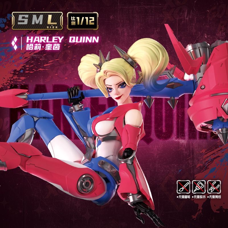 New In Stock Blokees DC Action - Model Kit Harley Quinn review and price