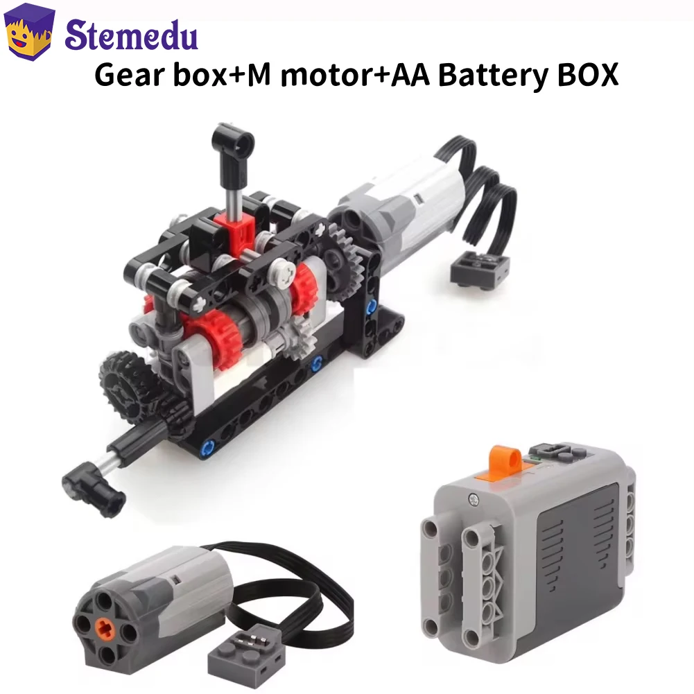 MOC High-tech 4 Speeds Gearbox - Model Kit Chemistry review and price