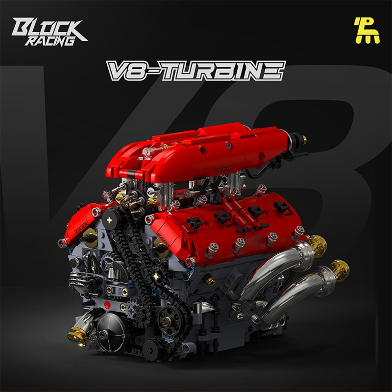 T5011 V8 Turbo Engine Model El - Model Kit Engine V8 review and price