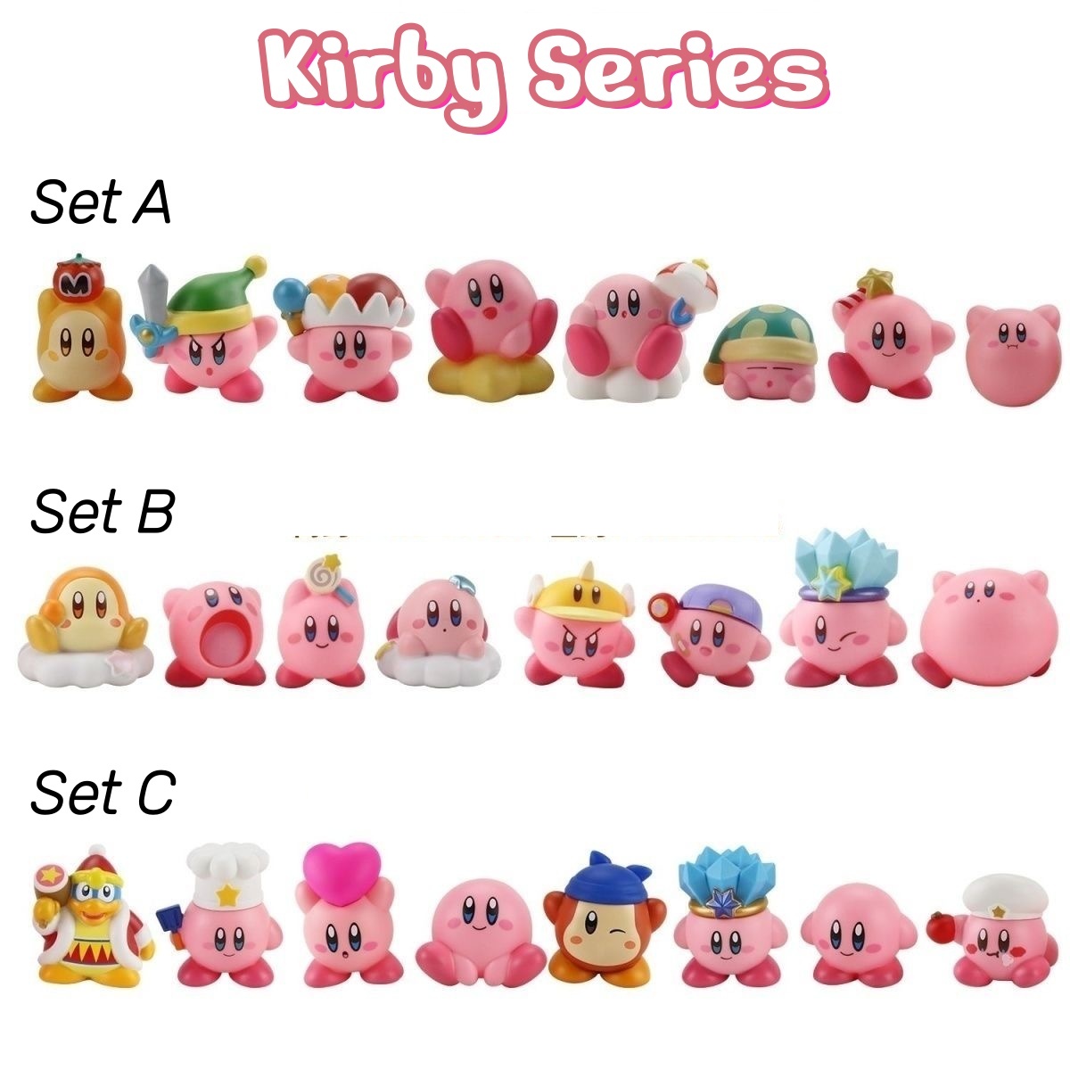 Kirby Friends Series Blind Box - Model Kit Kirby review and price