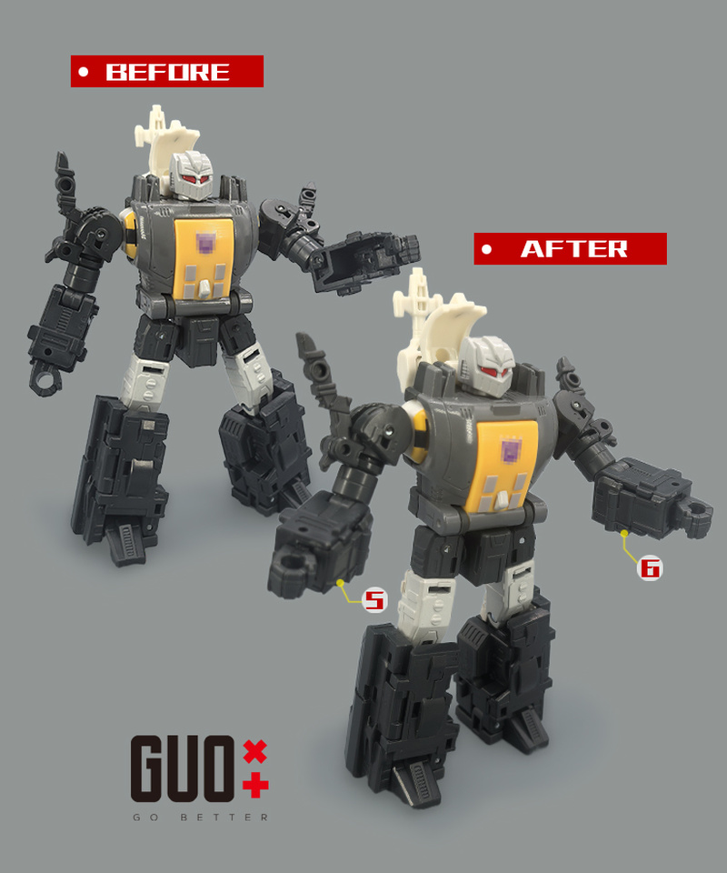 Guo Studio Upgrade Kit For SS8 - Model Kit Studio review and price