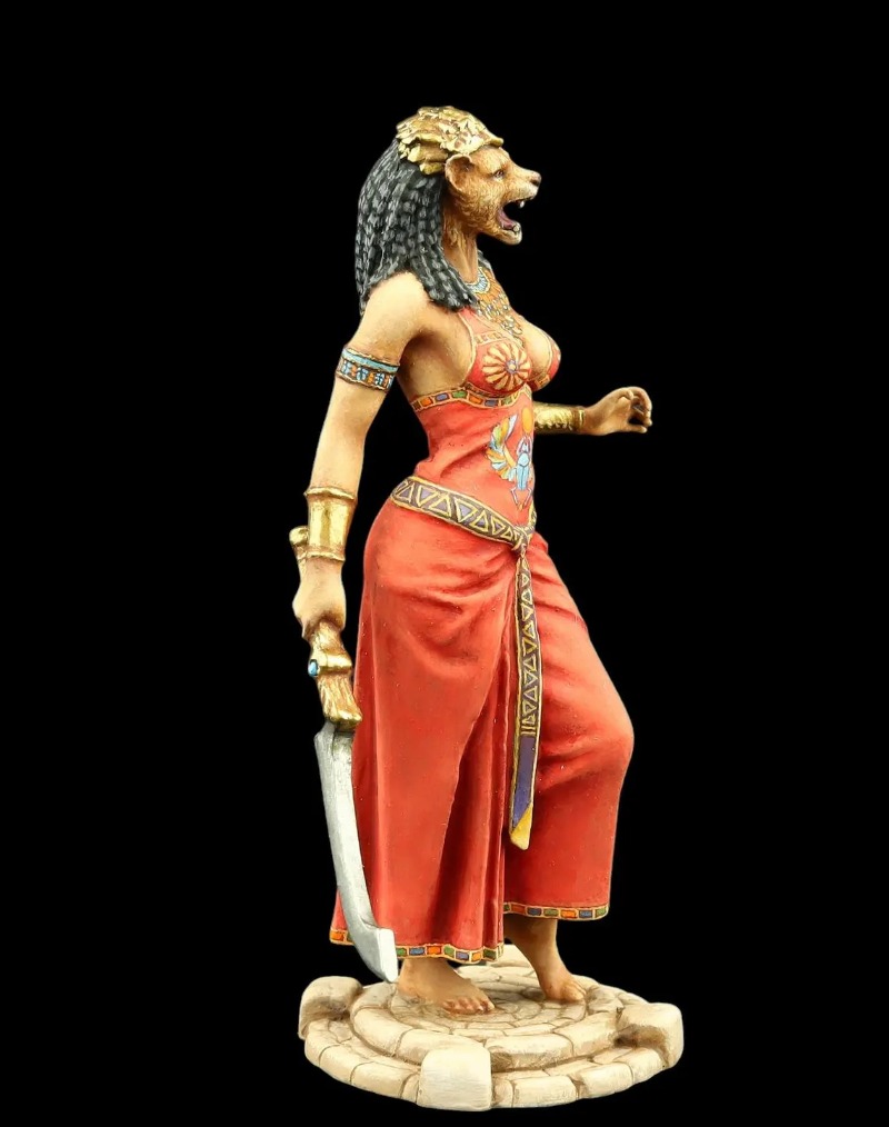 Egyptian goddess Sekhmet 75mm  - Model Kit Anubis review and price